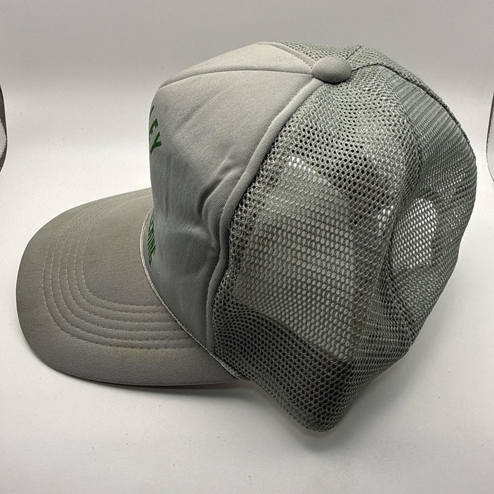 Vintage Hurley Engineering Grey Trucker Hat SnapBack - Picture 2 of 11